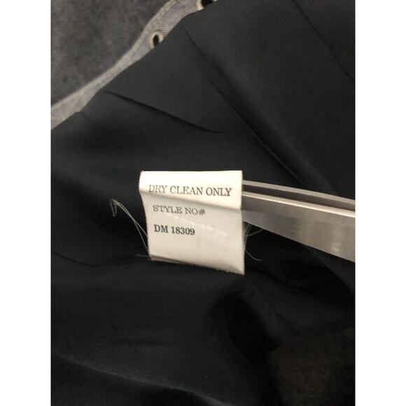 Lena Gabriel New York Women Blazer 10 Long Sleeve Clueless Preppy Black 3 Button - Picture 9 of 11